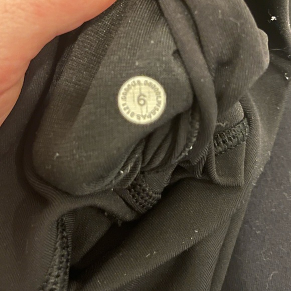 Lululemon Athletica Black High-Rise Leggings - Picture 3 of 3